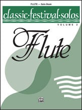 cover Classic Festival Solos Vol. 2 Flute Solo Part cover